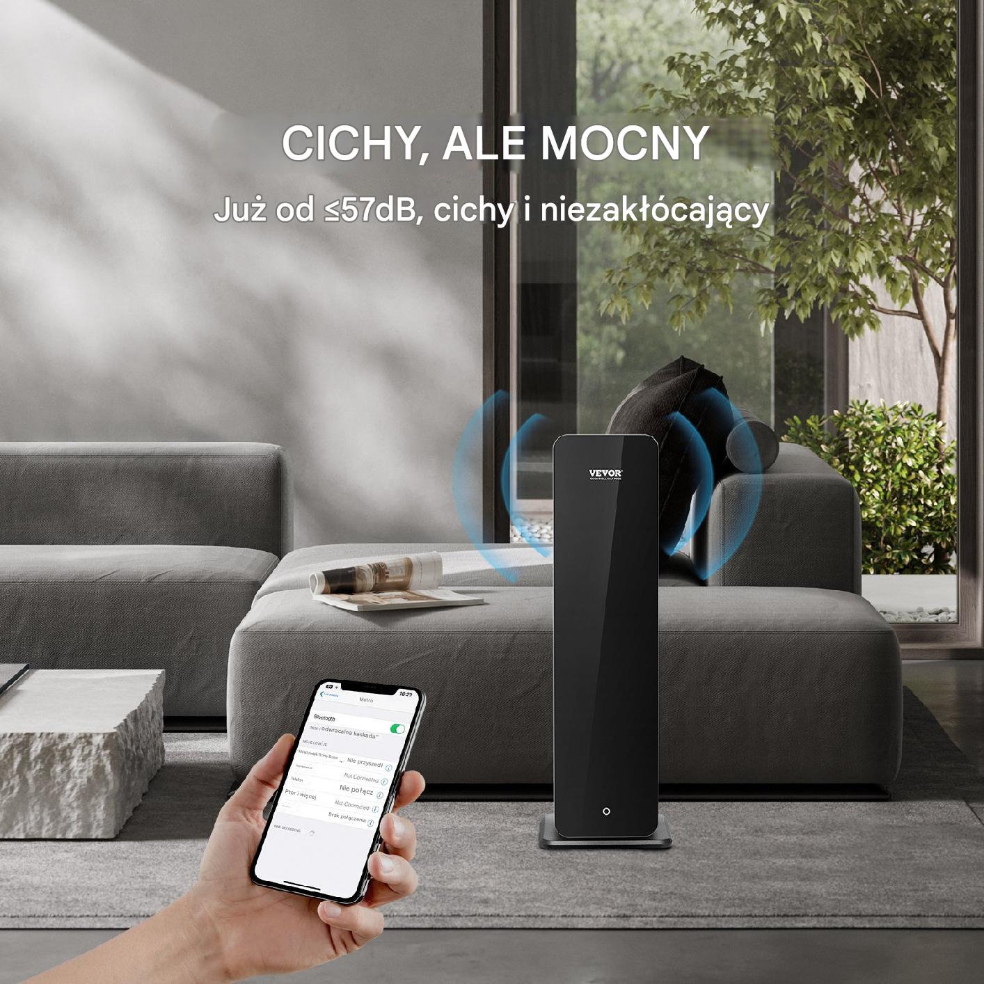 Dyfuzor zapachów 950ml bez wody Bluetooth 280m² sklep hotel biuro - obrazek 5