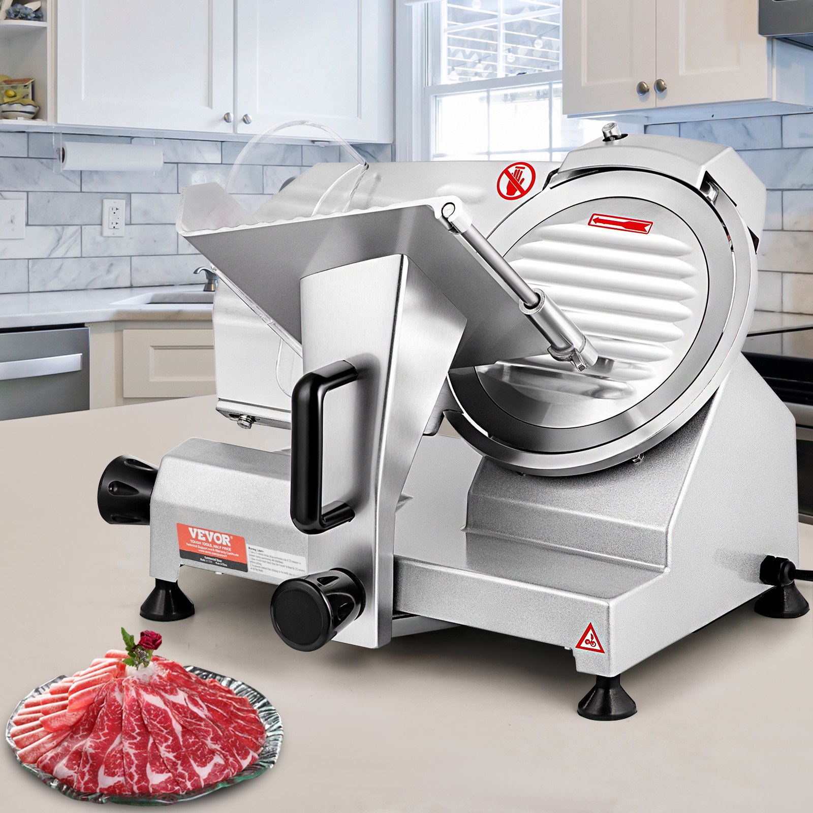 KRAJALNICA GASTRONOMICZNA DO MIĘSA SERA 203mm plaster 0-12 mm - obrazek 8
