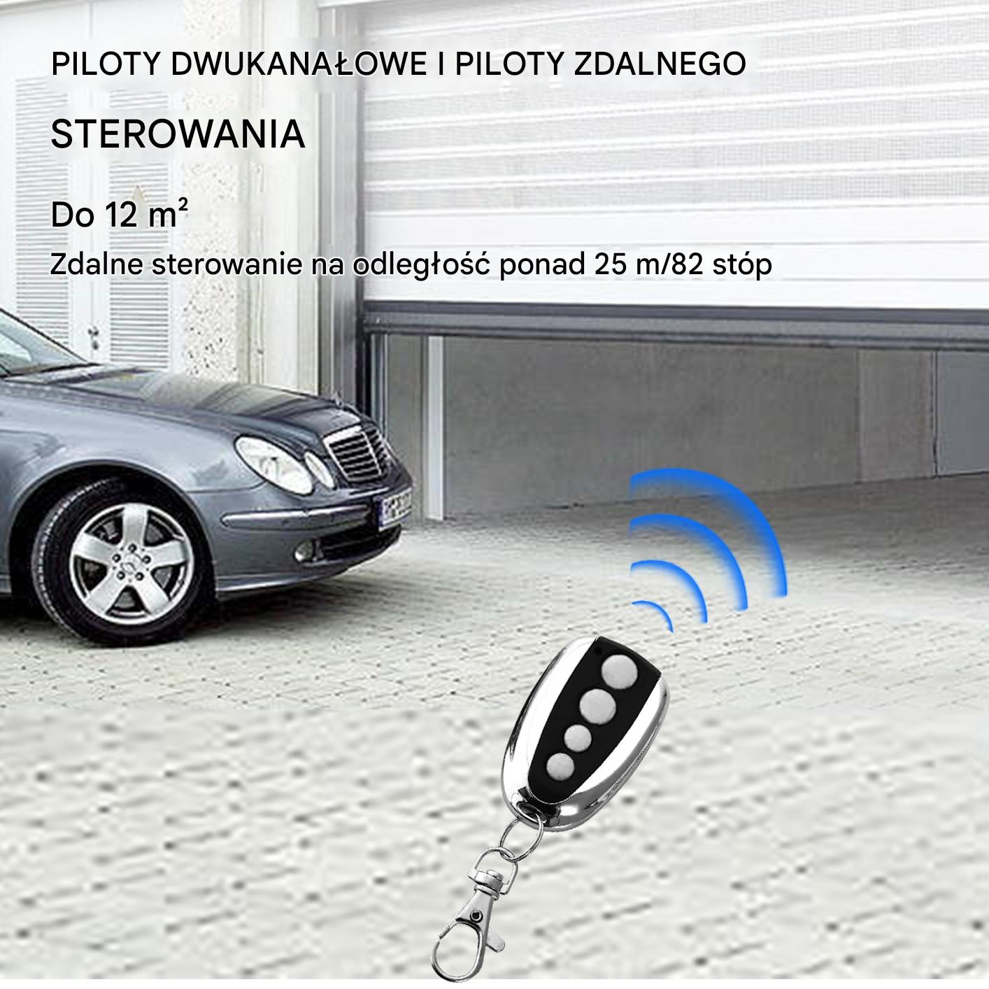 Otwieracz do Bramy Garażowej Automatyczny – Pilot Cicha Praca Siła 800 N - obrazek 3