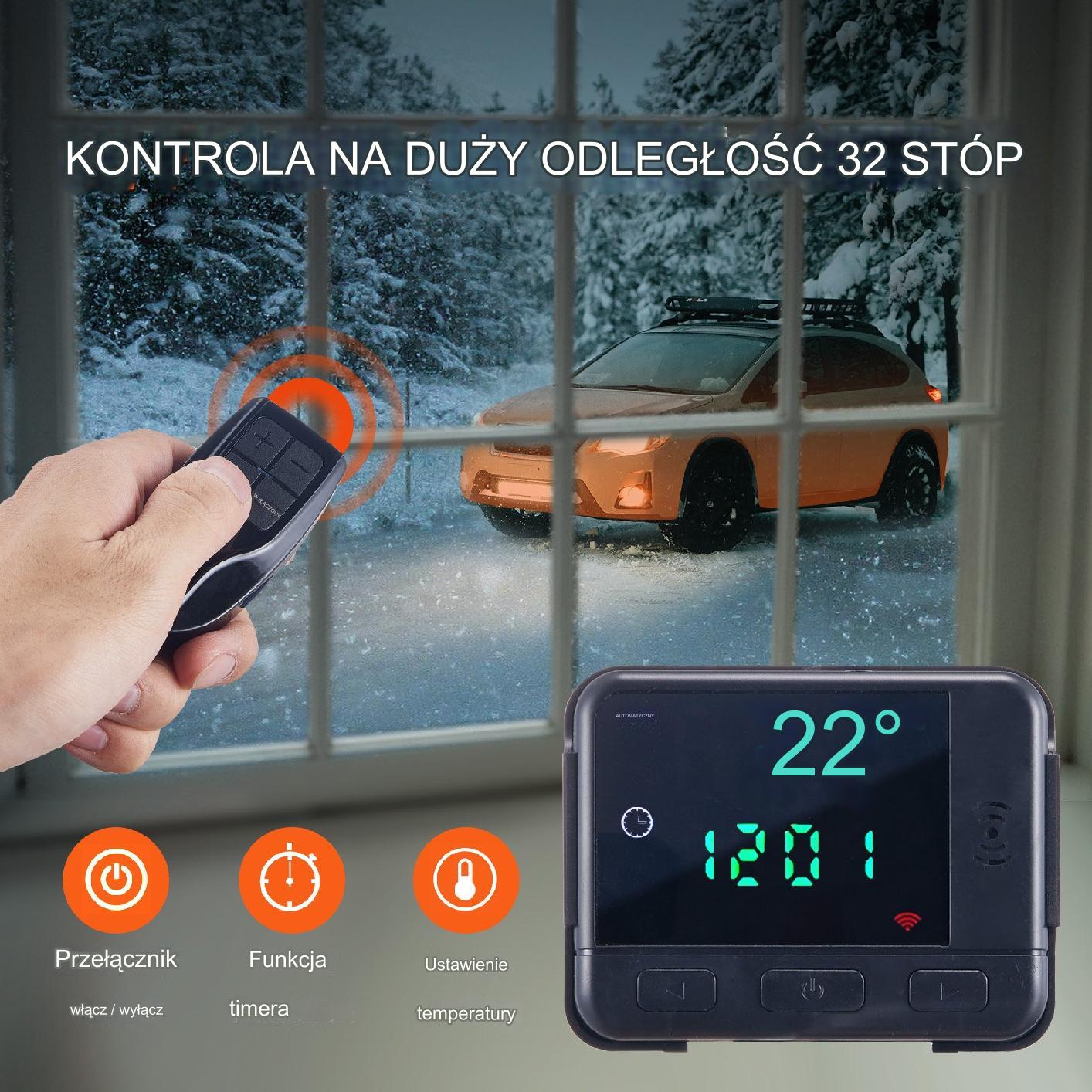 Ogrzewanie postojowe nagrzewnica 12V 8KW - obrazek 6