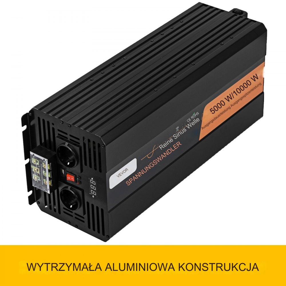 Falownik solarny sinusoidalny 5000 W 24V 230V - obrazek 6