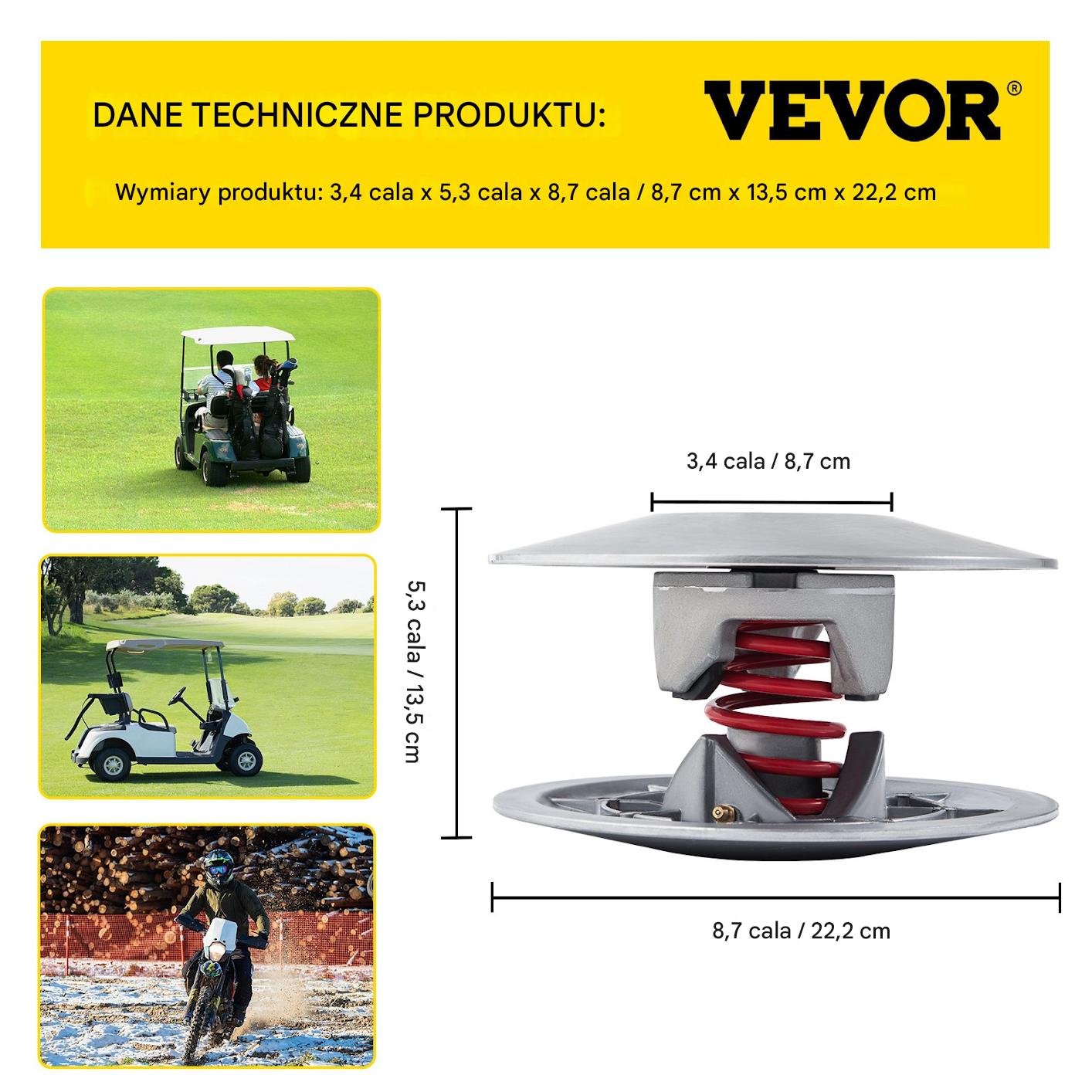 Sprzęgło Napędowe do Wózków Golfowych – do modeli Yamaha G2-G22 - obrazek 2