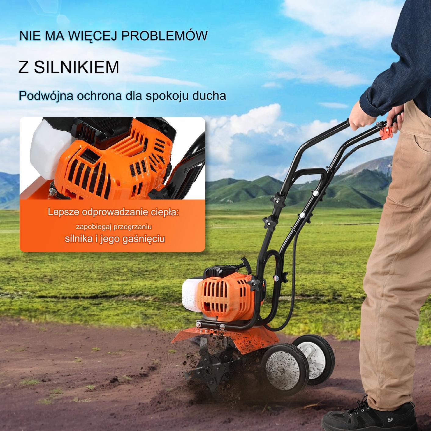 Glebogryzarka z Napędem Gazowym 43 CC - obrazek 3