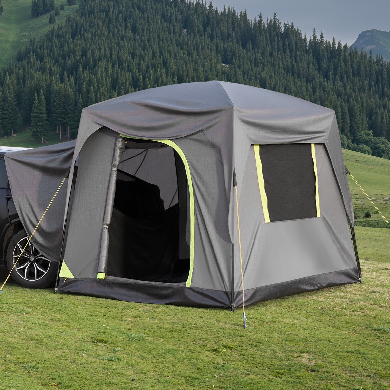 Namiot Samochodowy Campingowy SUV Wodoszczelny 5-8 osób 250x310 cm - obrazek 7