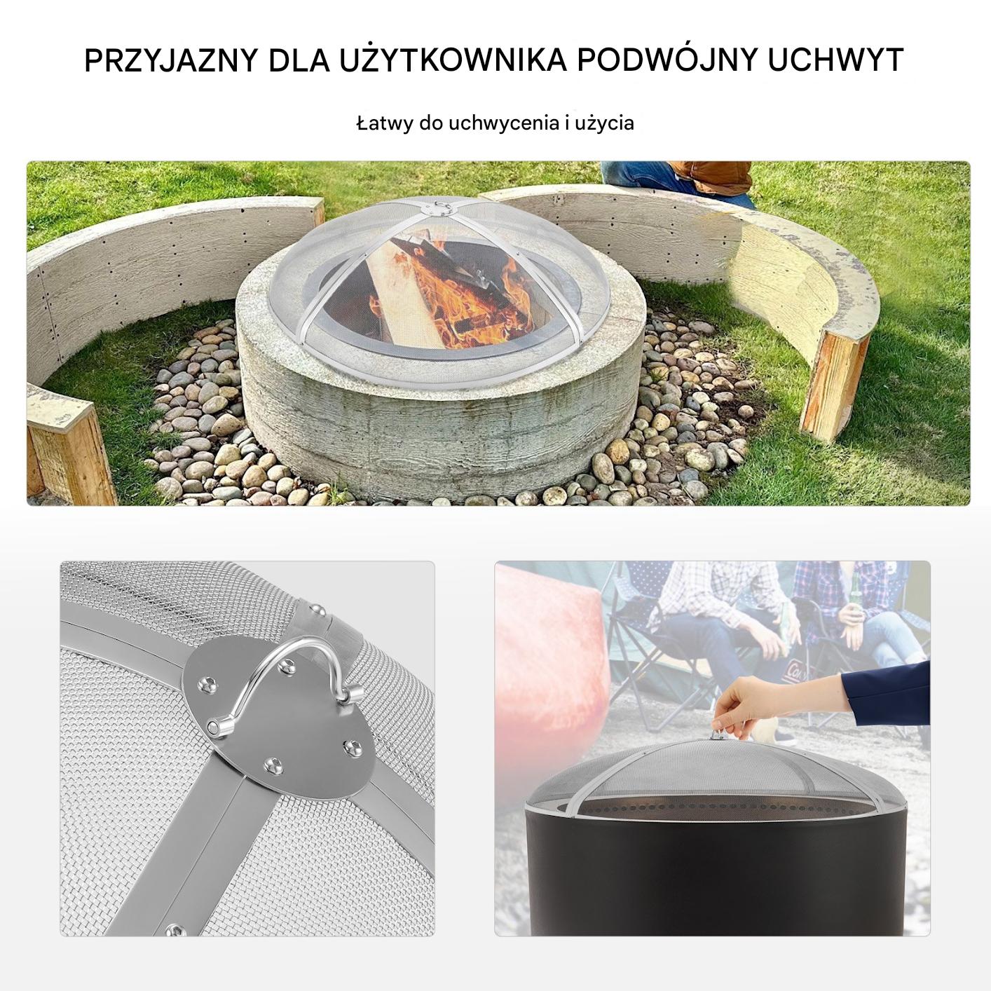 Osłona Iskroochronna do Paleniska 91 cm - obrazek 4