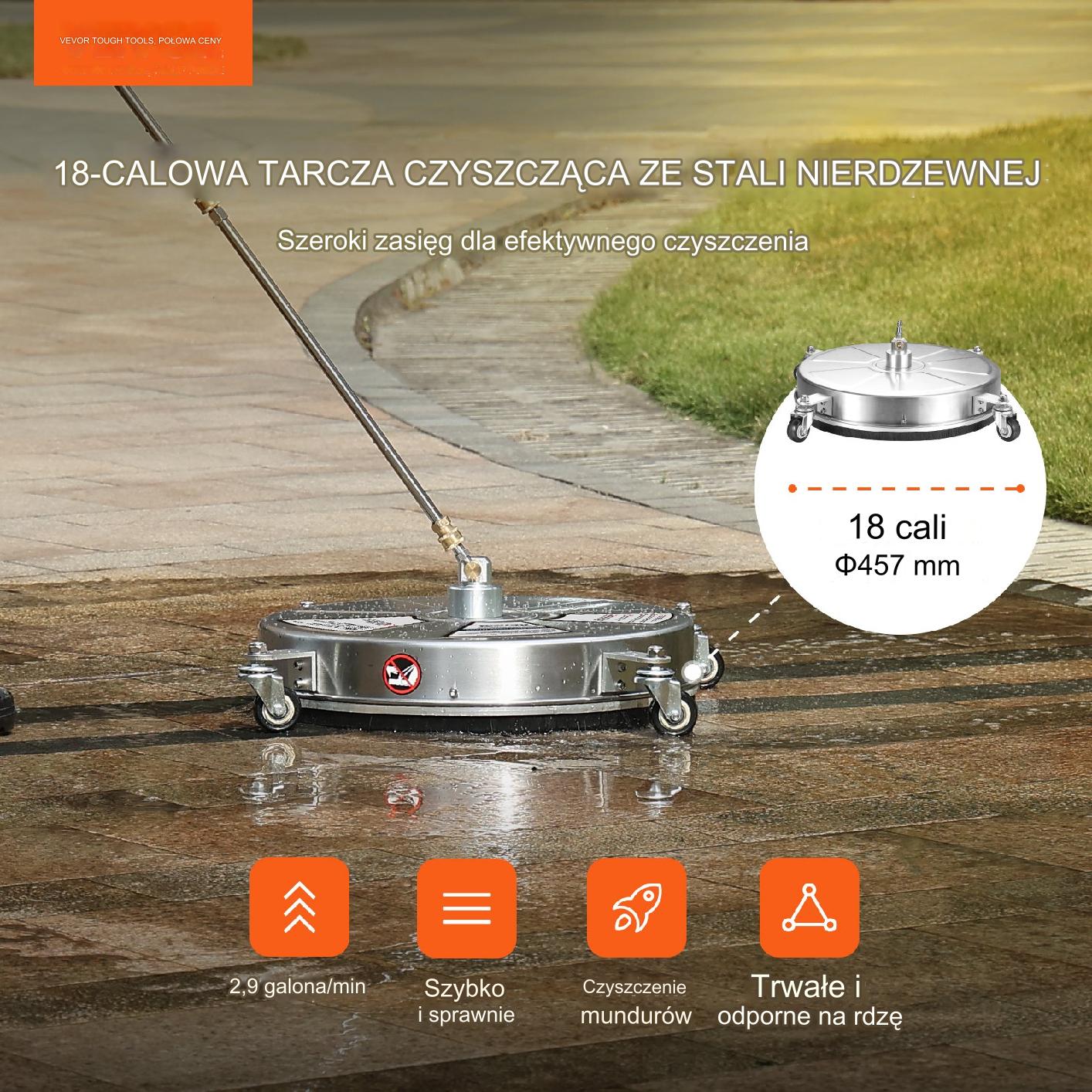 Myjka CIśnieniowa z Kółkami - obrazek 7