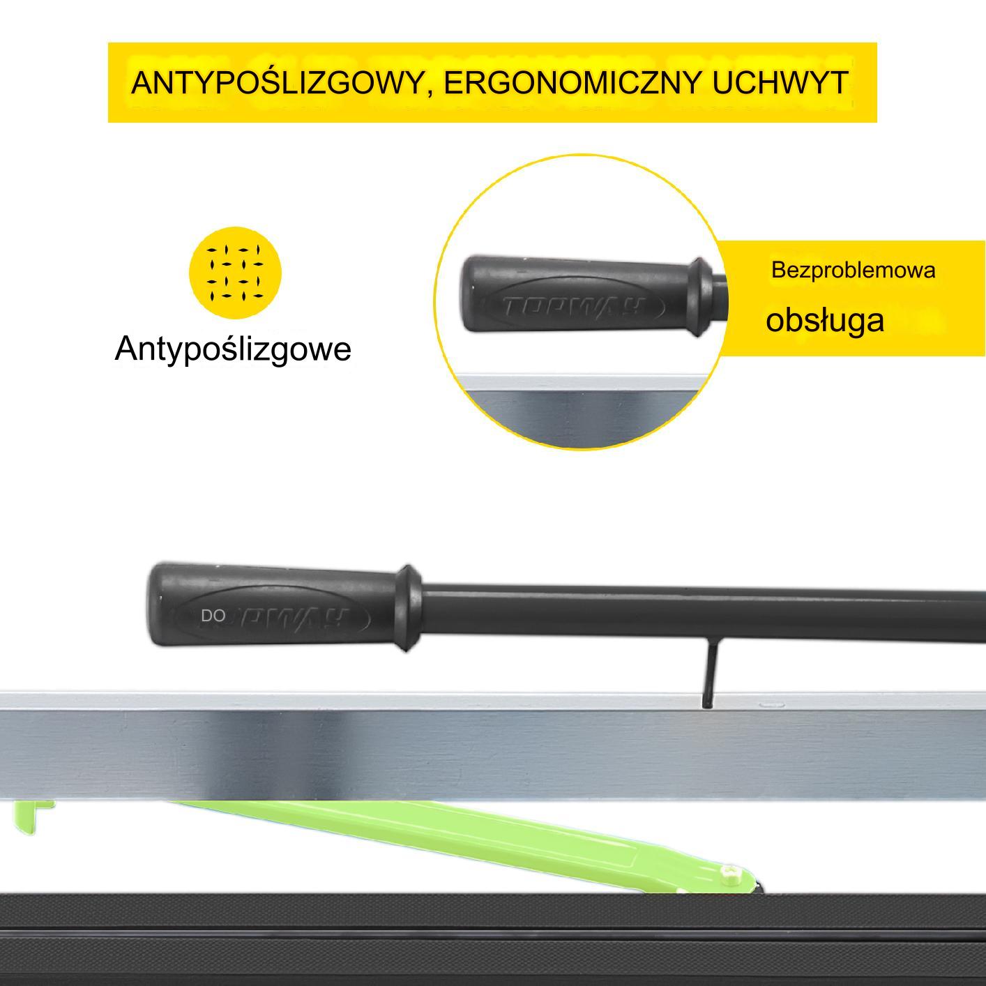 Gilotyna przecinarka płytki gres 800 mm laser mocna zestaw szyna Premium - obrazek 5