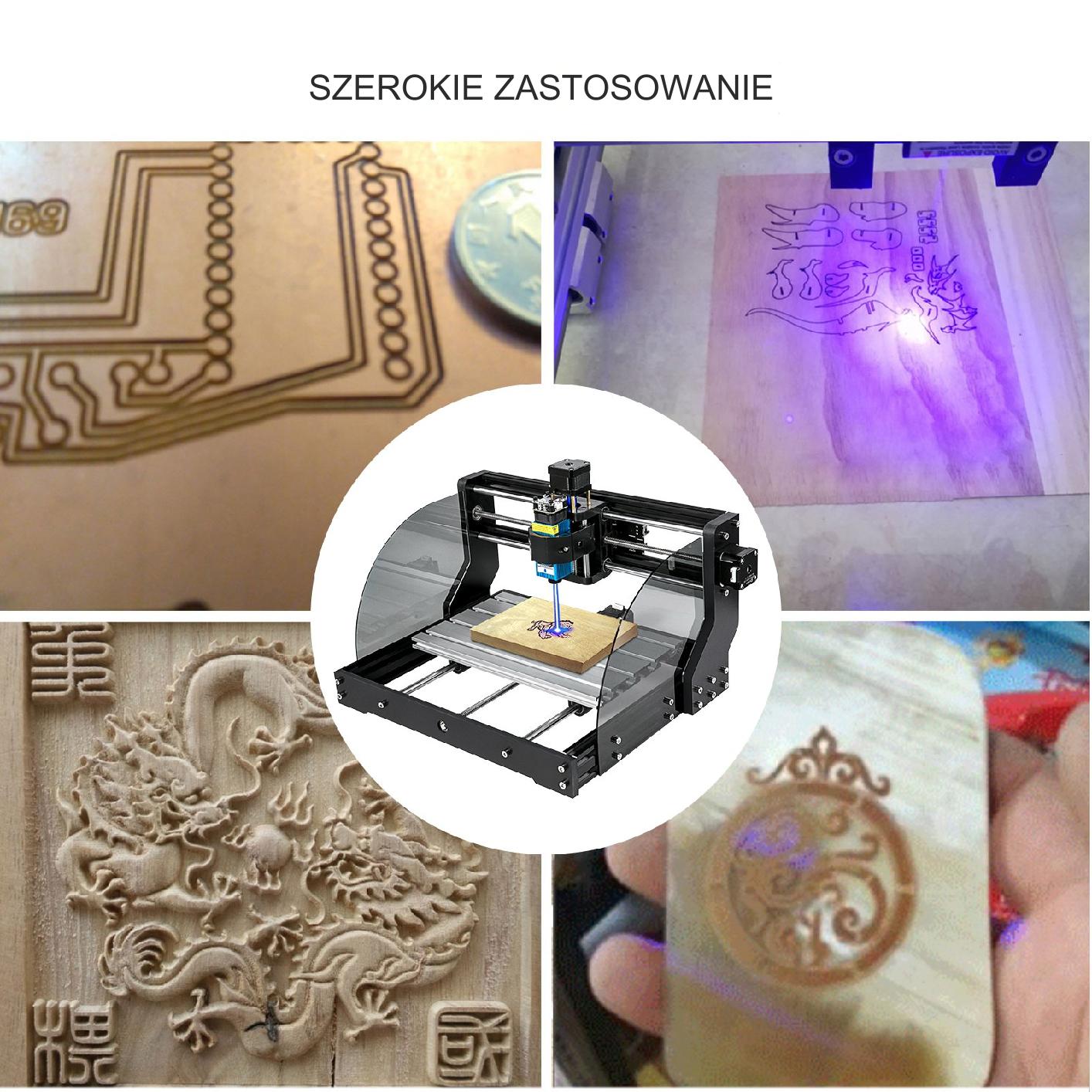 Grawer wycinarka laserowa Maszyna do grawerowania laserowego 300×180×45mm - obrazek 7