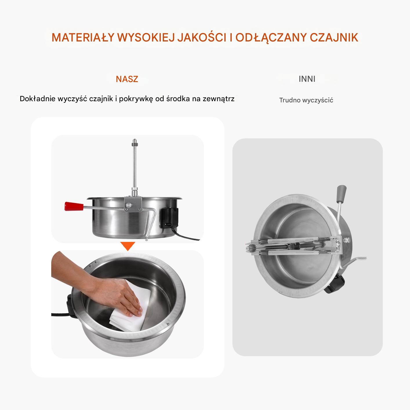 Maszyna do Popcornu 1615 W - obrazek 6