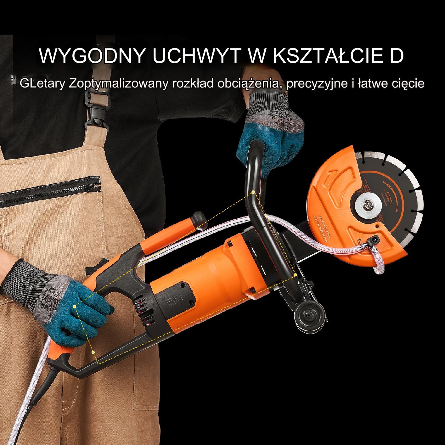 Elektryczna Piła do Cięcia Betonu na Mokro/Sucho - obrazek 7