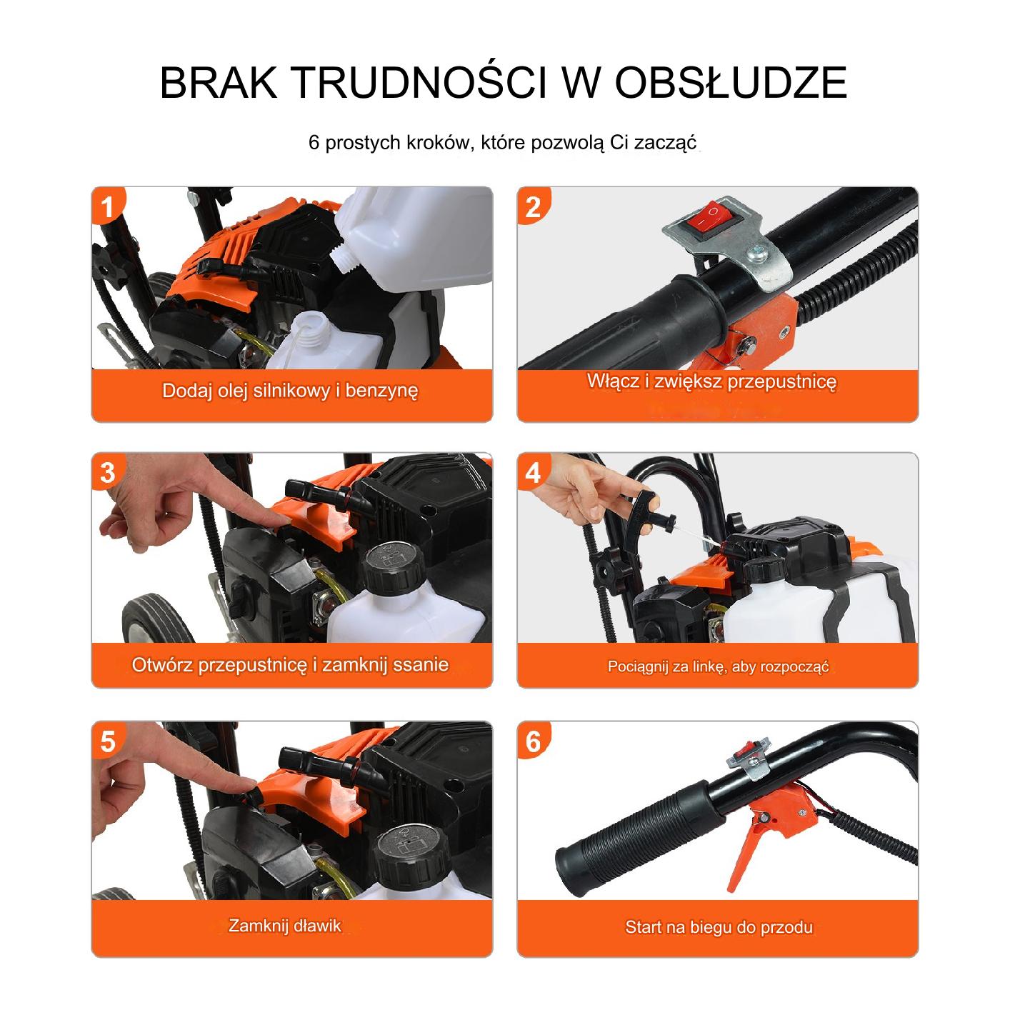 Glebogryzarka z Napędem Gazowym 43 CC - obrazek 6