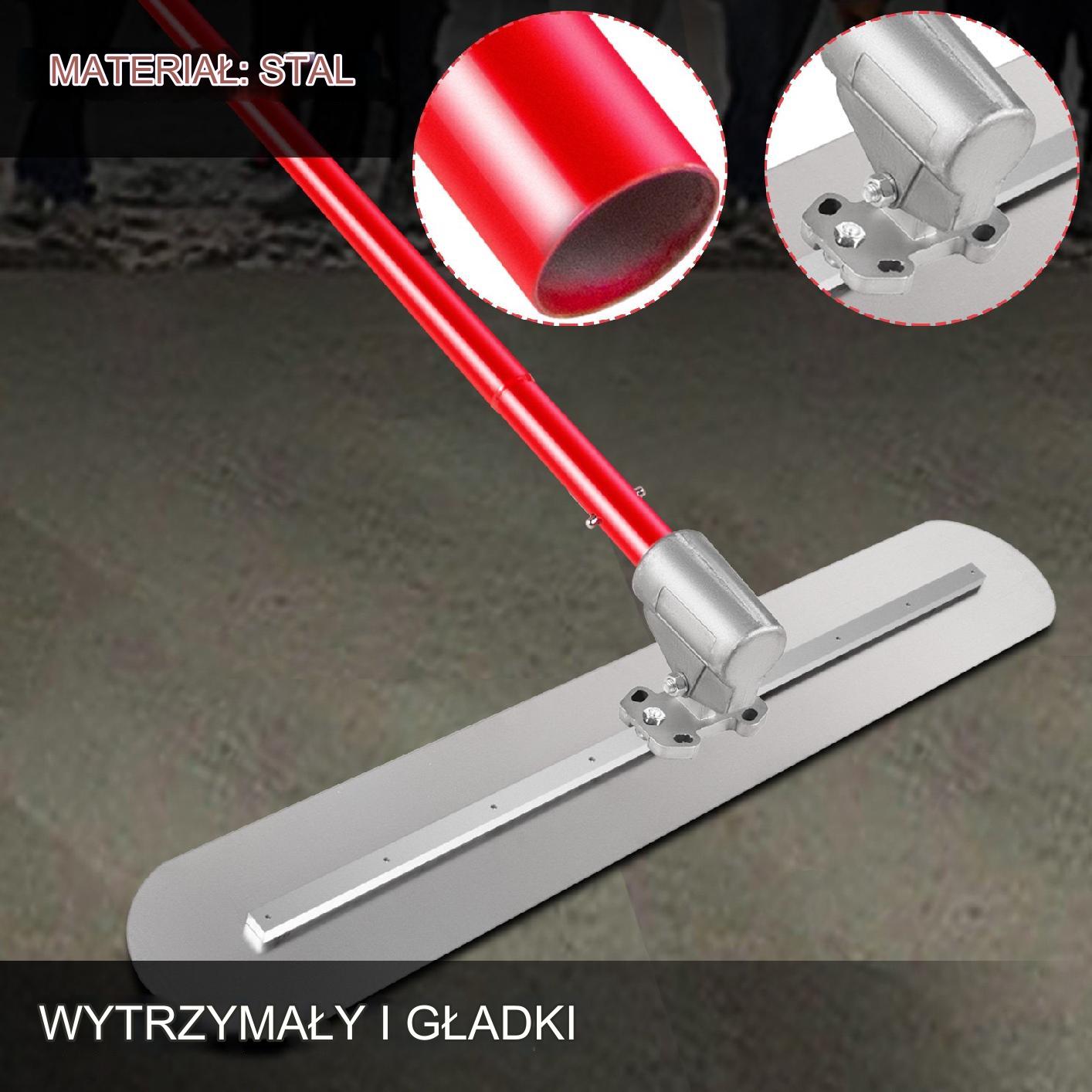 Listwa wygładzająca do wyrównywania odpowietrzania betonu 90 x 20 cm - obrazek 7