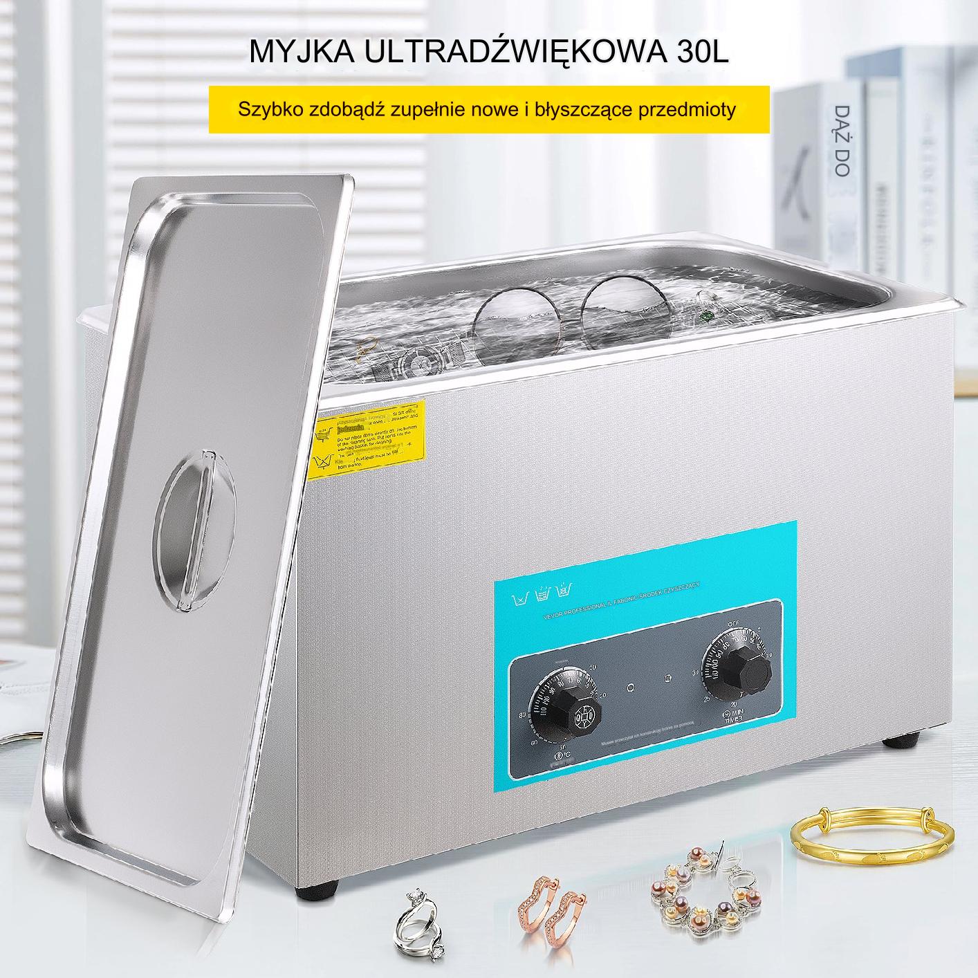 Myjka Ultradźwiękowa do czyszczenia 30L - obrazek 7