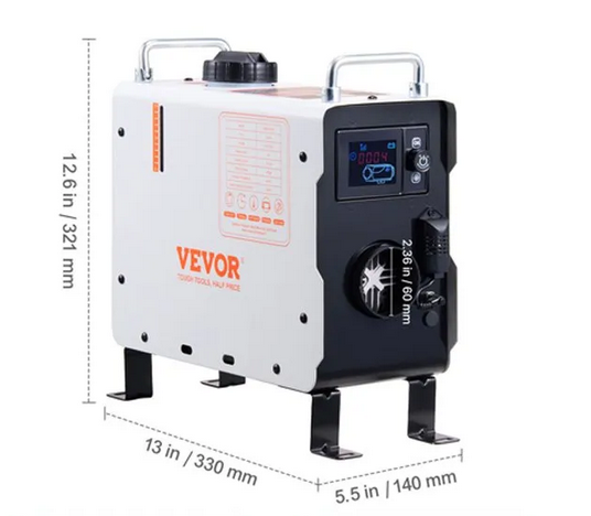 Nagrzewnica diesel 2kW Bluetooth aplikacja pilot postojowa - obrazek 2