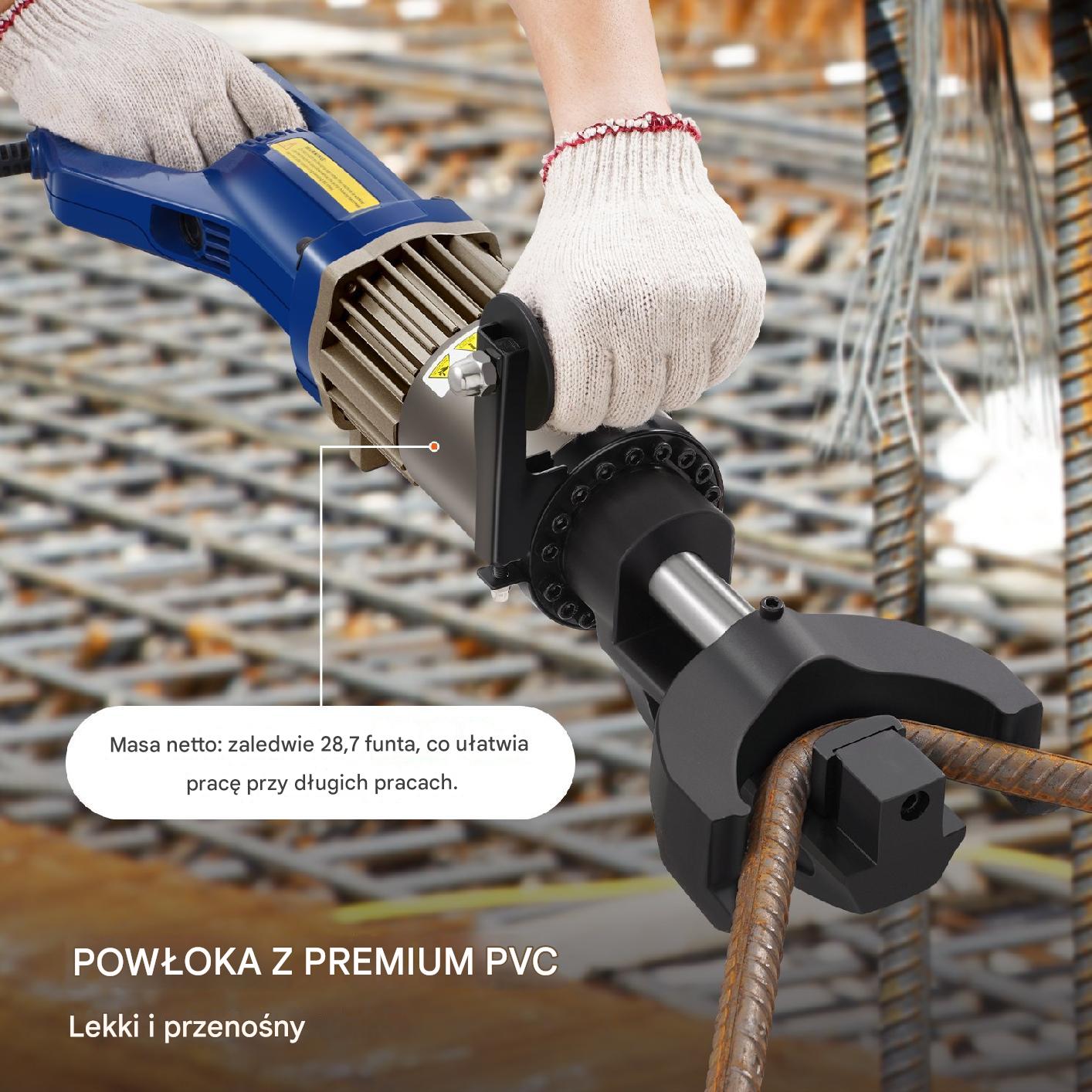 Elektryczna hydrauliczna giętarka do rur 1500W 12-22 mm - obrazek 4
