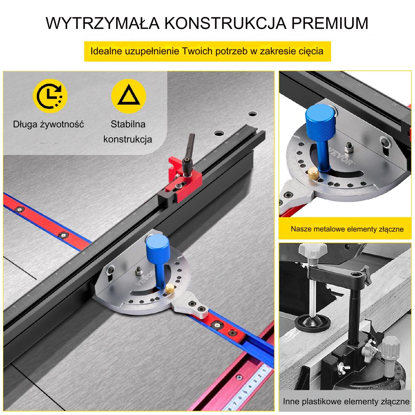 Prowadnica przykładnica kątowa 450 mm - obrazek 6