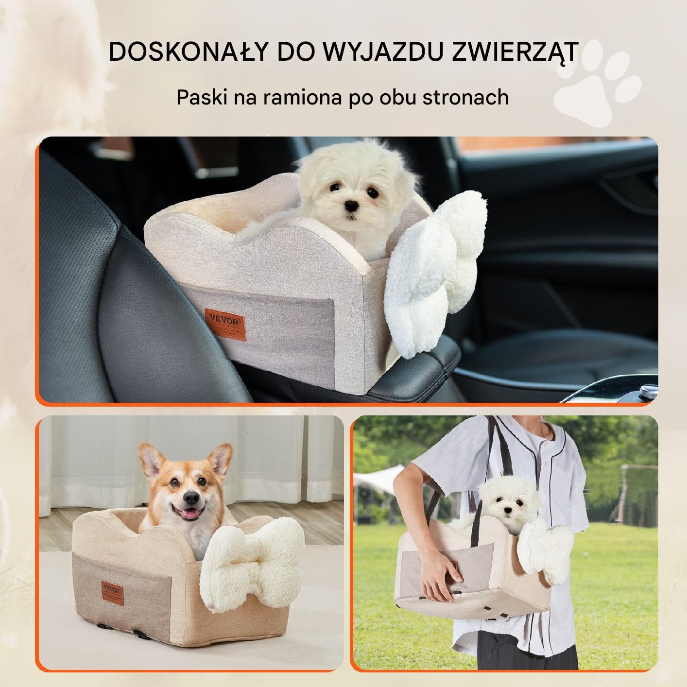 Fotelik Samochodowy dla Psa – 27 x 45 cm - obrazek 5