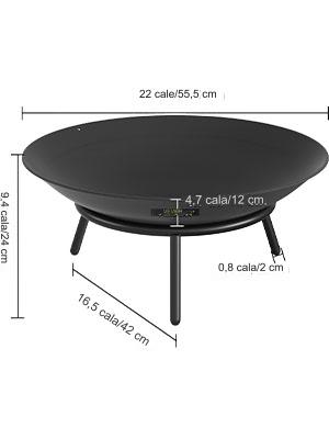 Palenisko ogrodowe 55 cm - obrazek 2