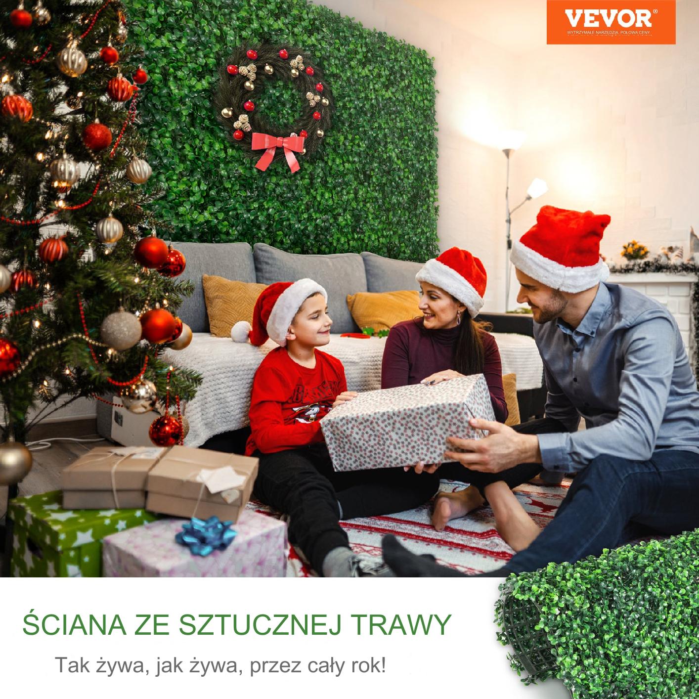 Sztuczna Trawa Panel Bukszpan 24szt 50x50cm – Dekoracja Ogród Prywatność - obrazek 7