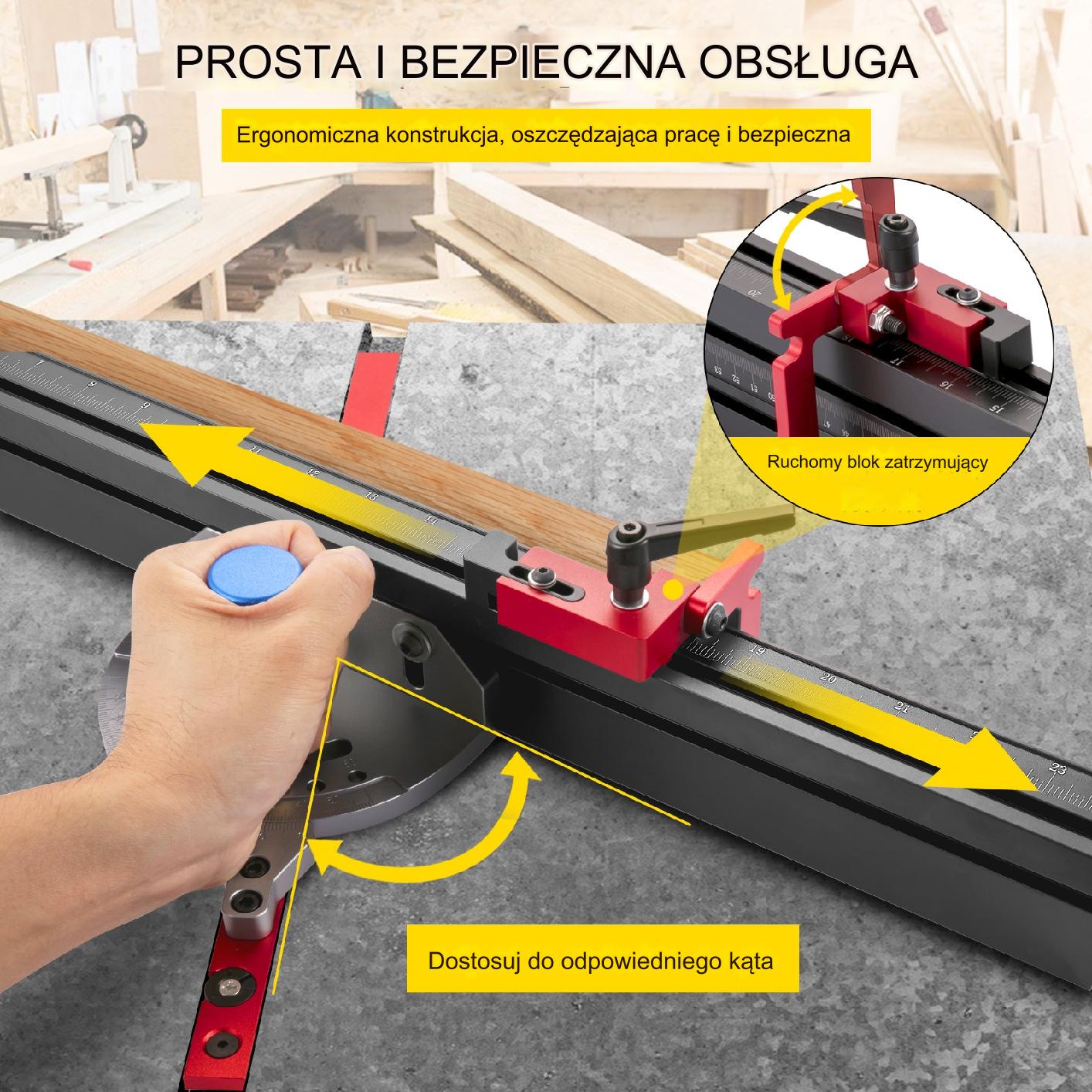 Prowadnica przykładnica kątowa 450 mm - obrazek 7