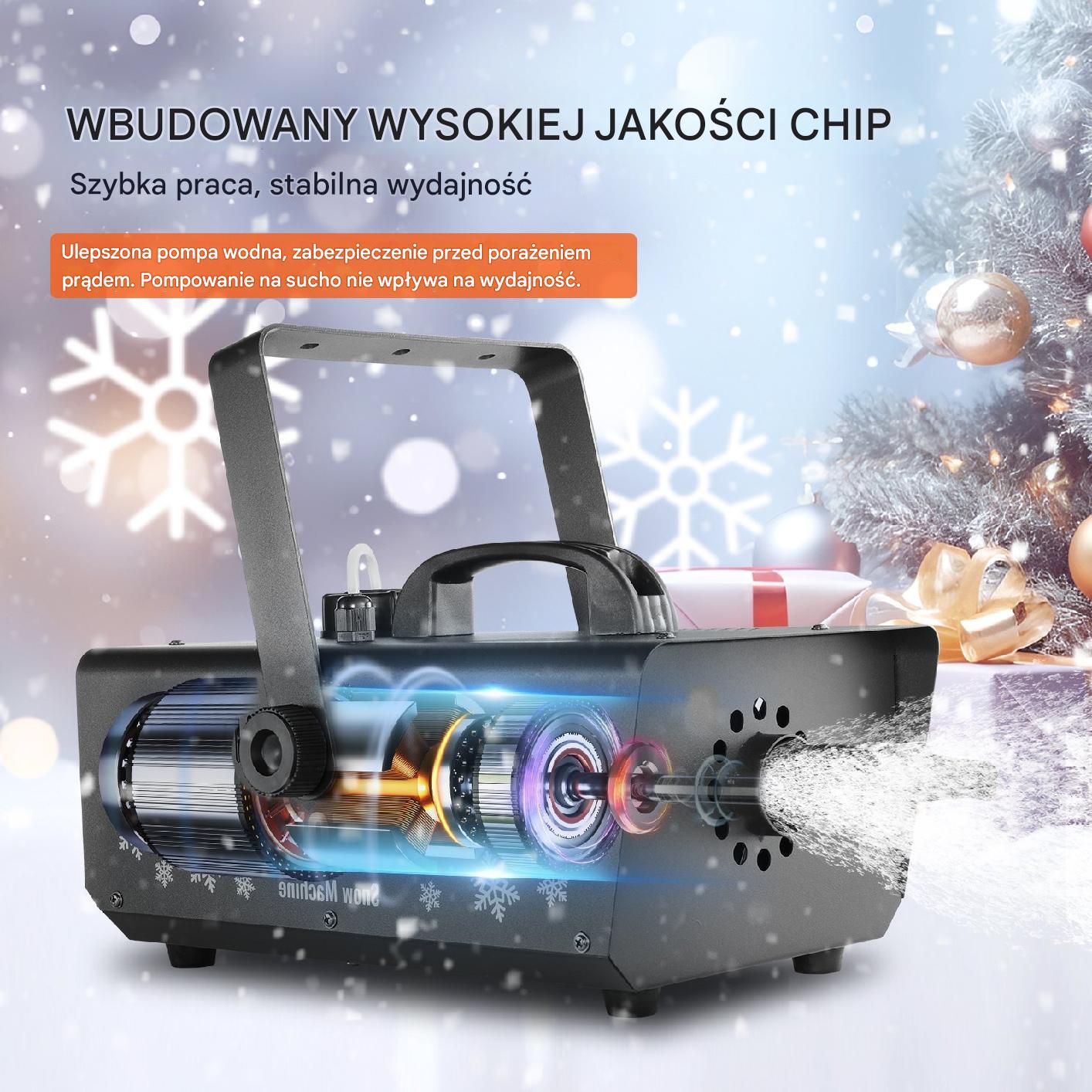 Wytwornica śniegu z pilotem 650 W - obrazek 6