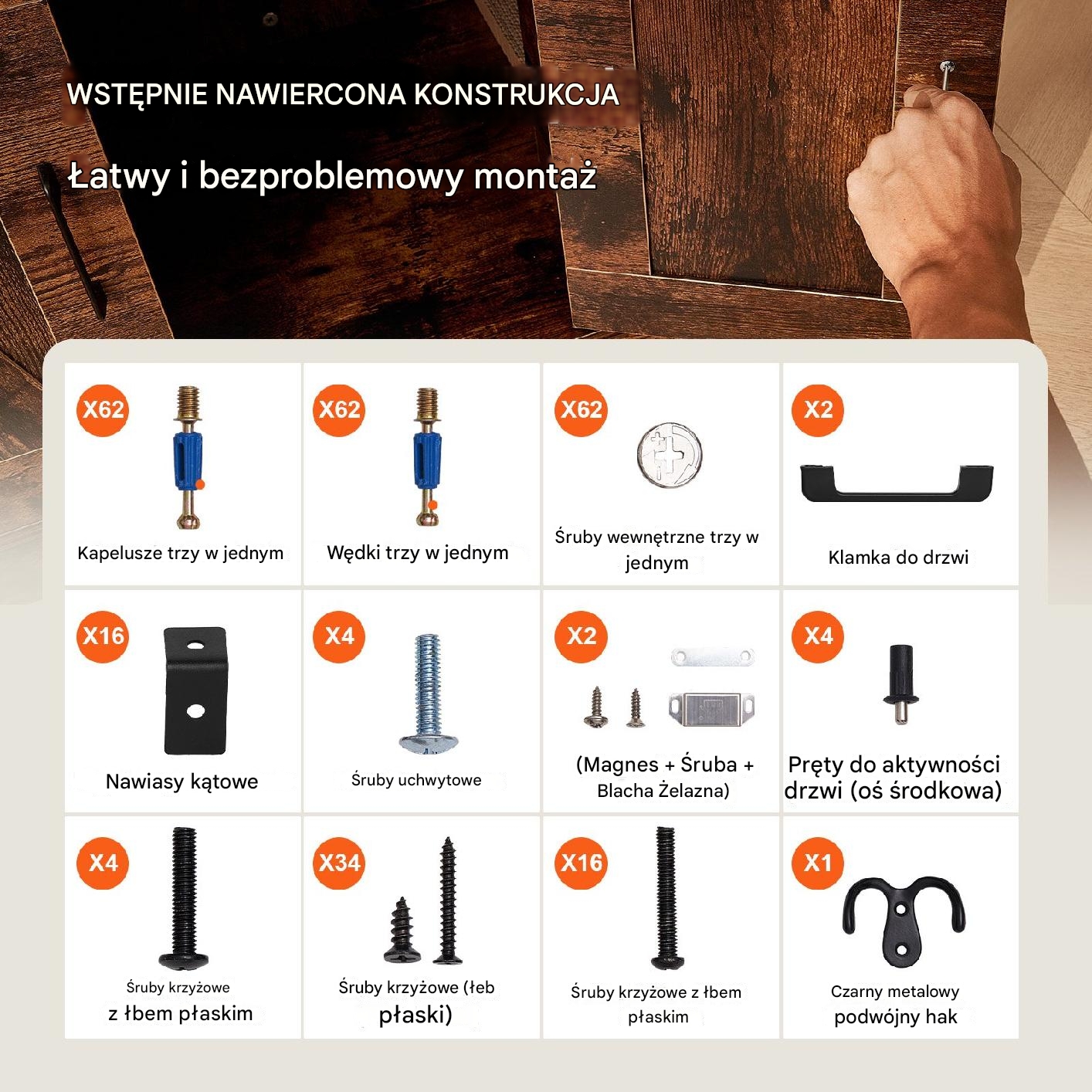Obudowa na Kuwetę z Czterema Półkami - obrazek 5