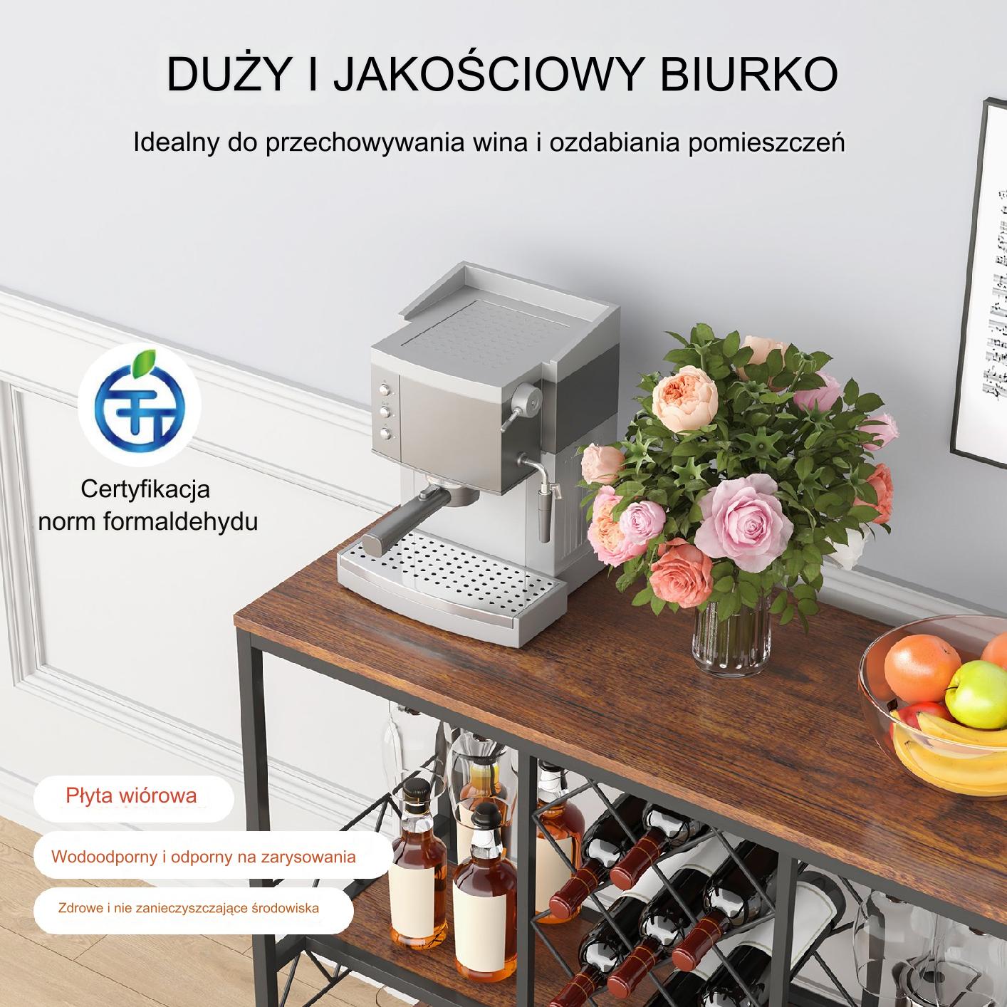 Przemysłowa Szafka Barowa do Salonu - obrazek 3