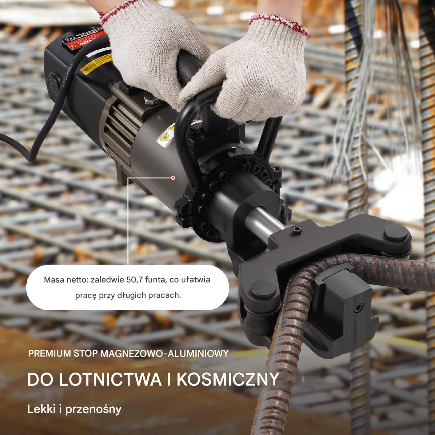 Elektryczna hydrauliczna giętarka do rur 2000W 20-32mm - obrazek 5
