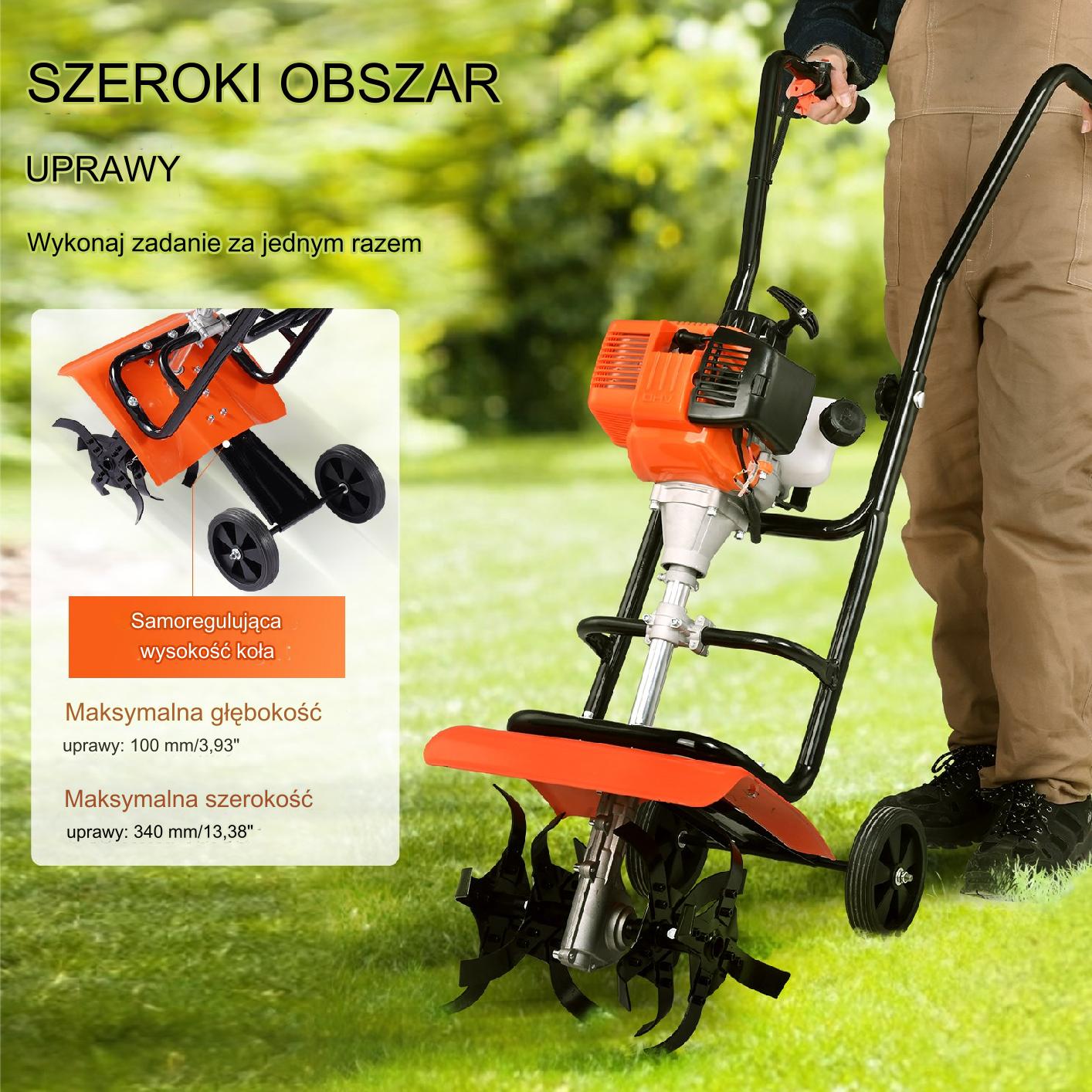 Glebogryzarka z Napędem Gazowym 38 CC - obrazek 7