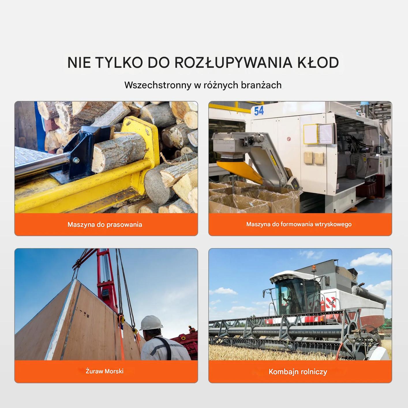 Pompa hydrauliczna do łuparki 13 GPM 2-stopniowa 3000 PSI do drewna - obrazek 7