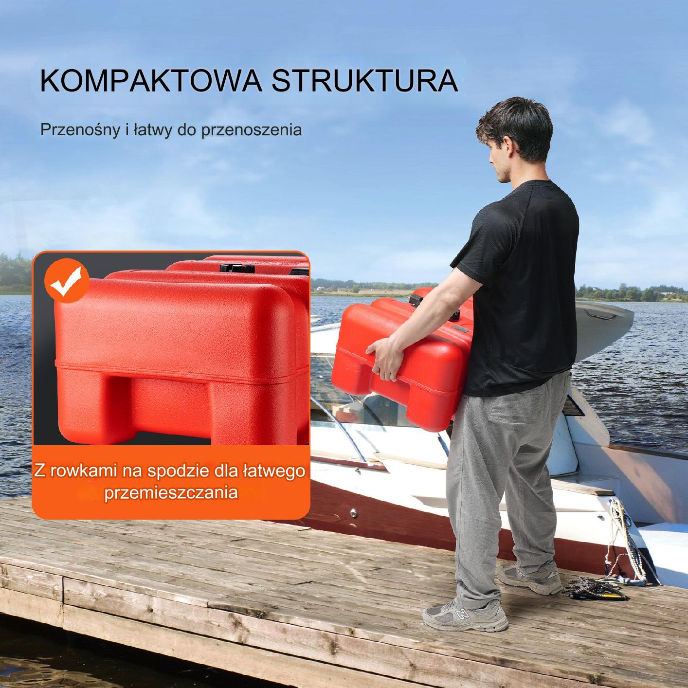 Zbiornik Paliwa do Łodzi 55 L - obrazek 5
