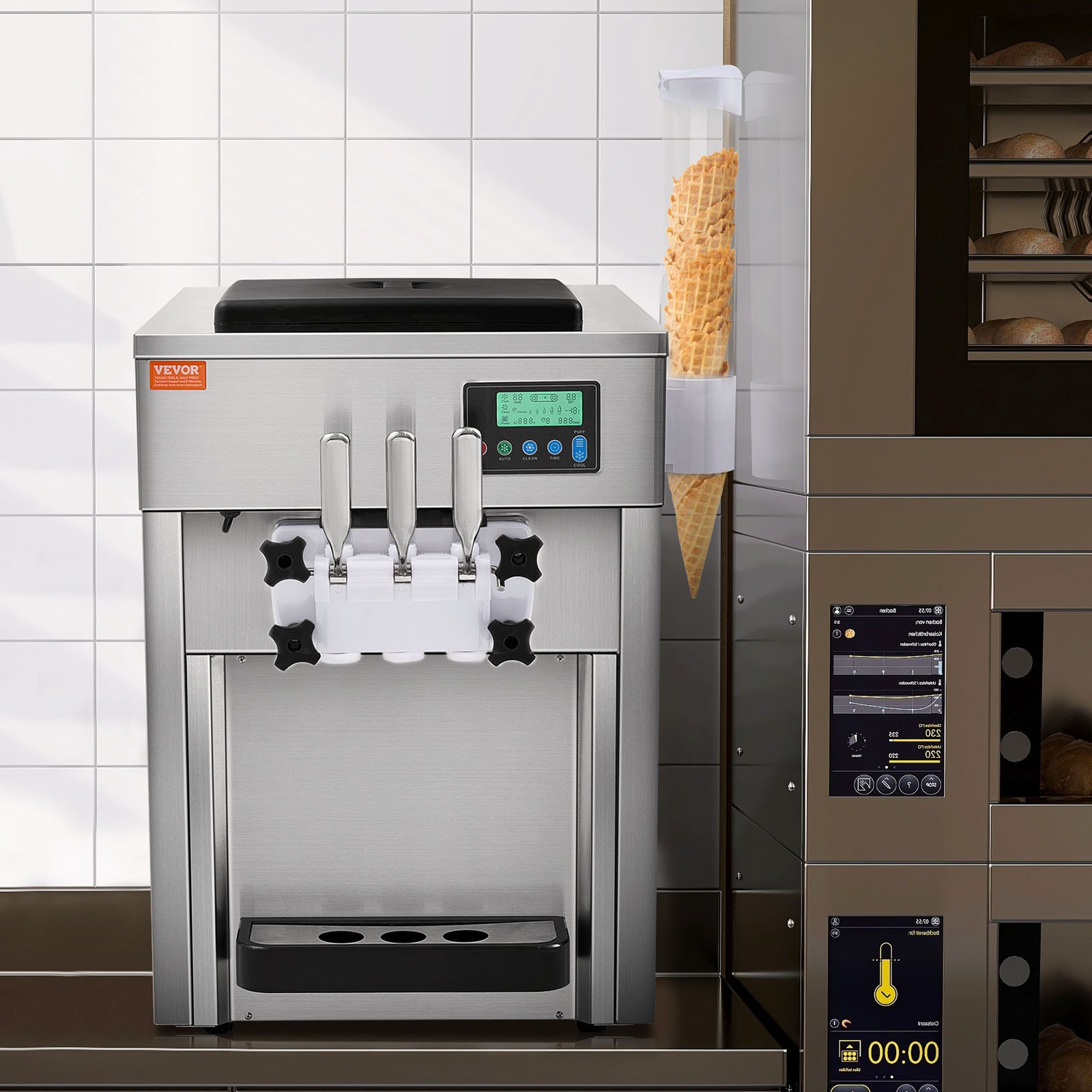 Maszyna do lodów włoskich automat do lodów 20 l/h - obrazek 8