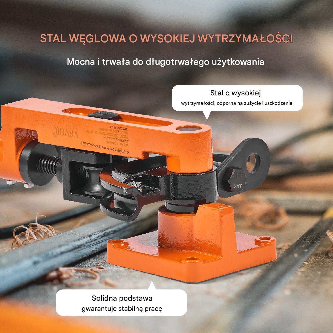 Giętarka do rur ręczna od 10mm do 25mm - obrazek 4
