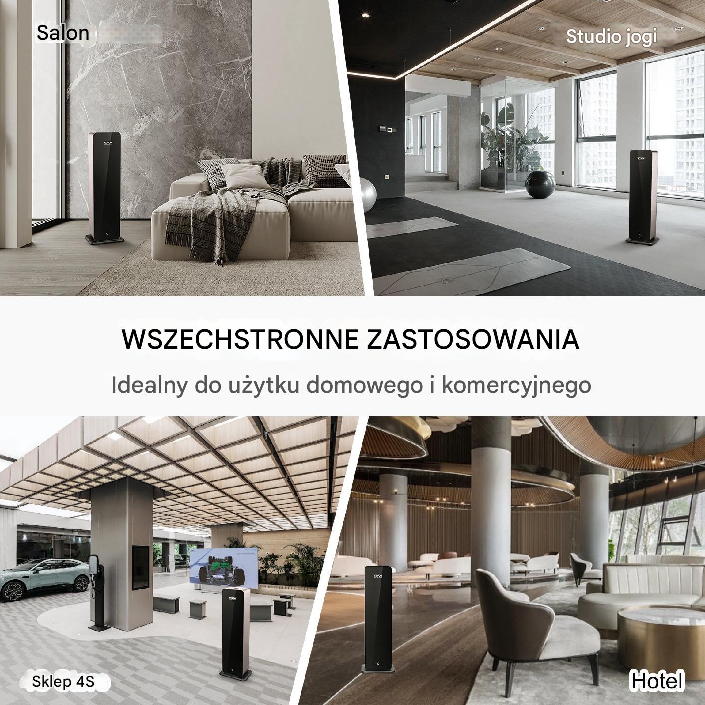 Dyfuzor zapachów 950ml bez wody Bluetooth 280m² sklep hotel biuro - obrazek 4