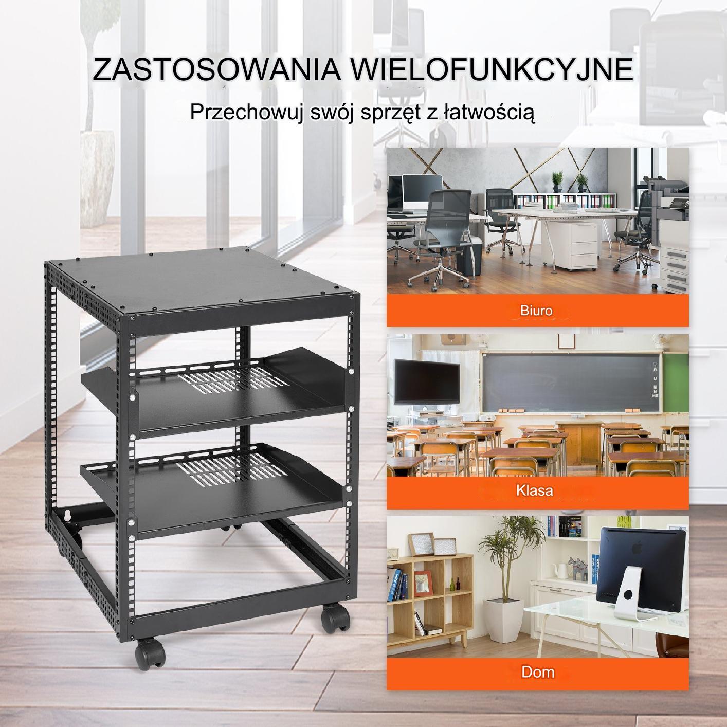 Szafa serwerowa regał serwerowy 63 cm - obrazek 6