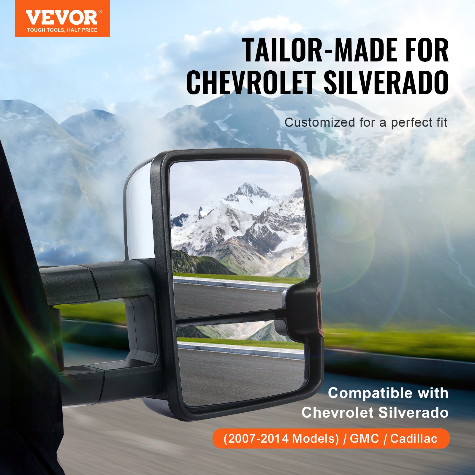Podgrzewane Lusterka Holownicze do Chevrolet Silverado (2007-2014) - obrazek 2