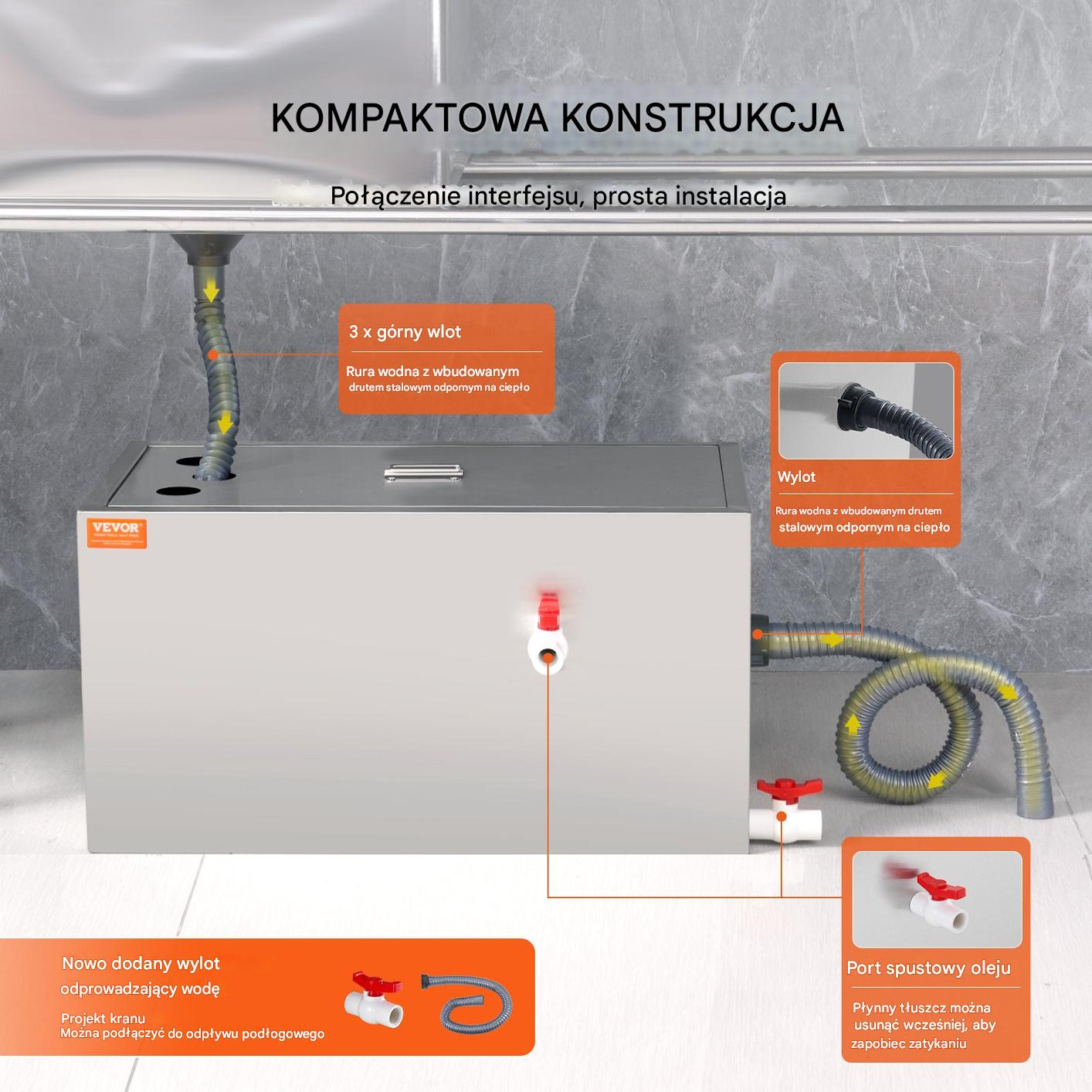 Komercyjny Separator Tłuszczu 11 kg - obrazek 5