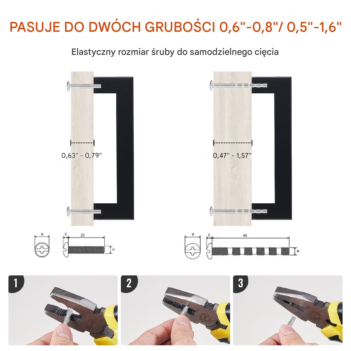 Uchwyty meblowe Zestaw 30 uchwytów do szafek i szuflad 128 mm - obrazek 7