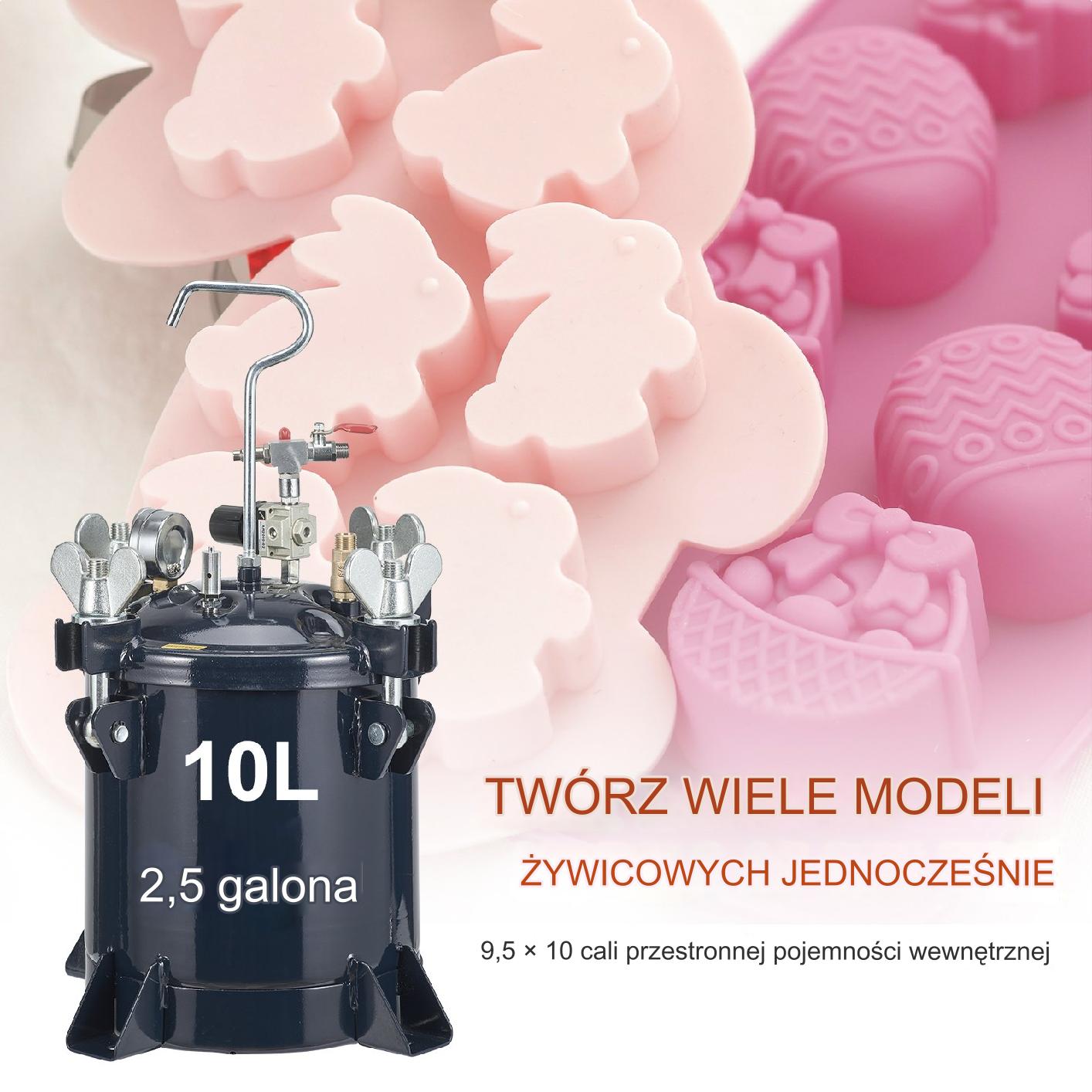 Zbiornik ciśnieniowy na farbę 10L 4,8 bar - obrazek 5