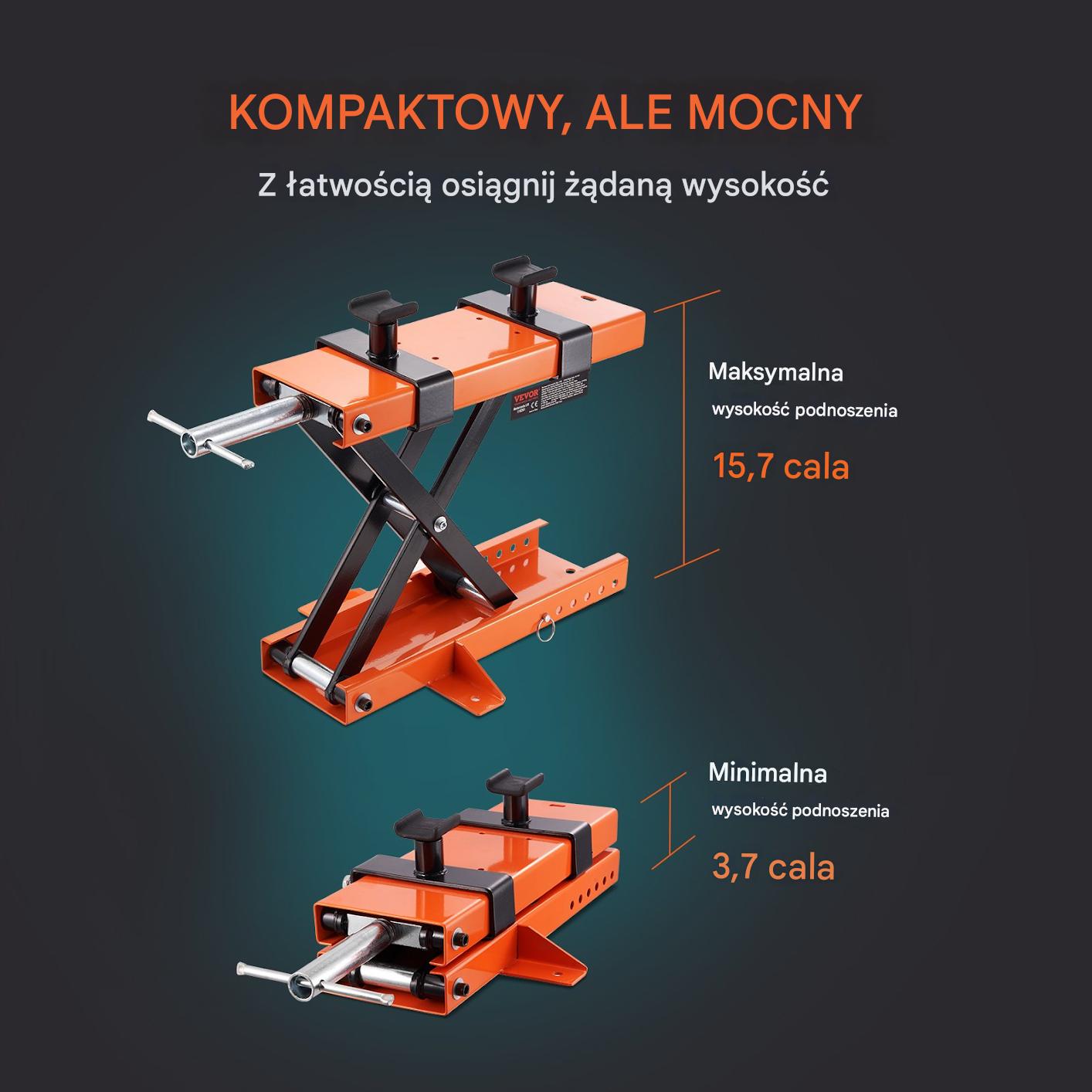 Podnośnik motocyklowy 500 kg do Motoru Motocykli - obrazek 6