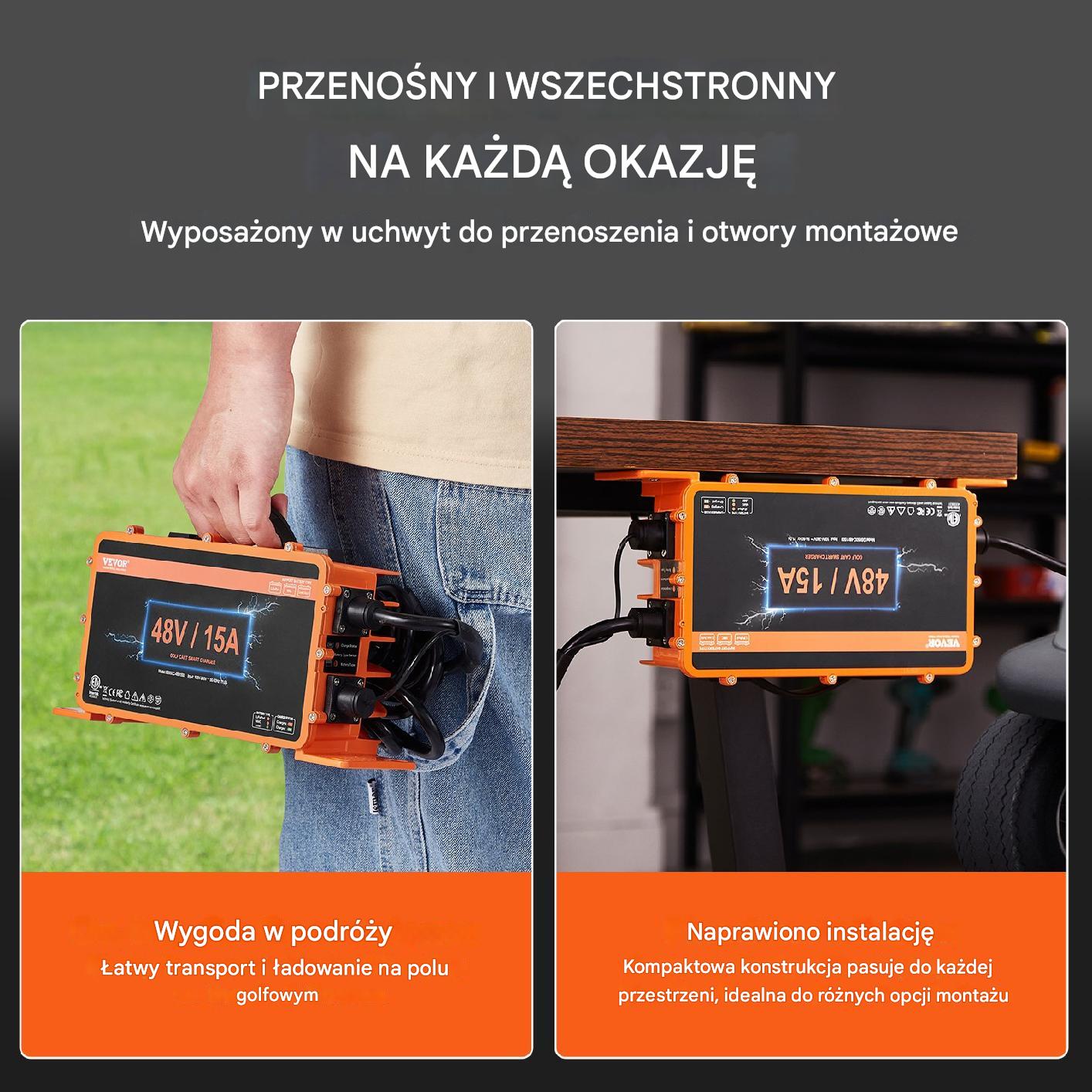 Ładowarka do Wózków Golfowych YAMAHA G29 48 V 15 AMP - obrazek 5
