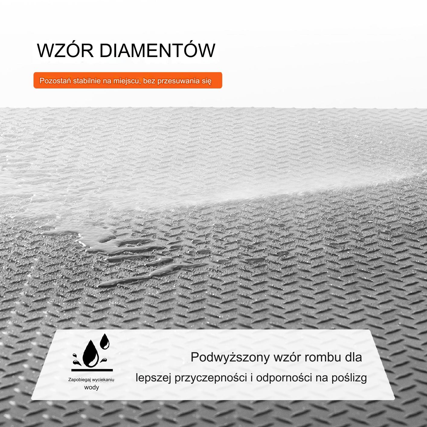 Gumowa Mata Podłogowa 123 x 462 cm - obrazek 5