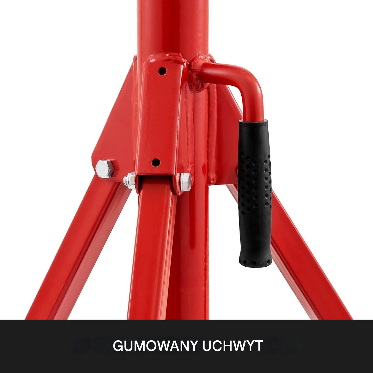 Stojak rurowy kobyłka 1134kg regulowany 711-130,8 cm składany warsztat - obrazek 4
