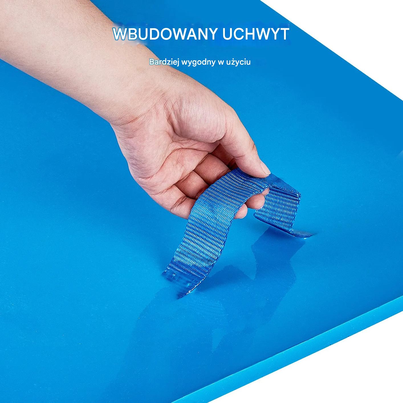 Matryca do betonu dekoracyjnego 7 szt. wzór łupka 60x60 do tarasu - obrazek 6