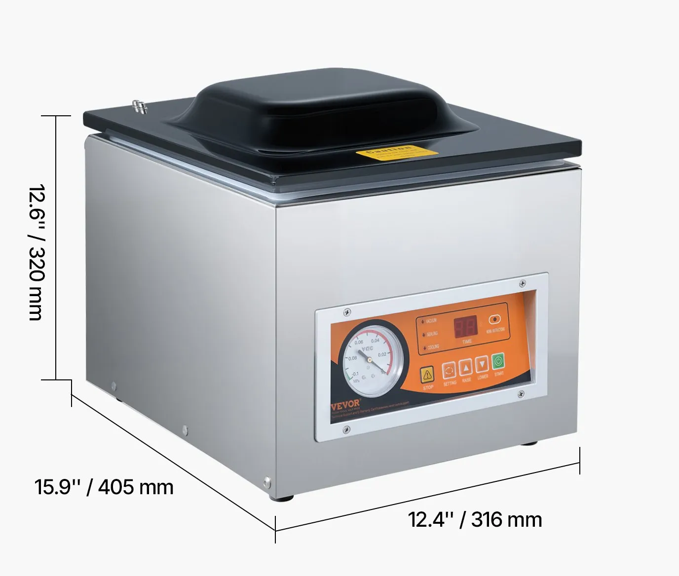 Pakowarka próżniowa komorowa 260W 26 cm - obrazek 2
