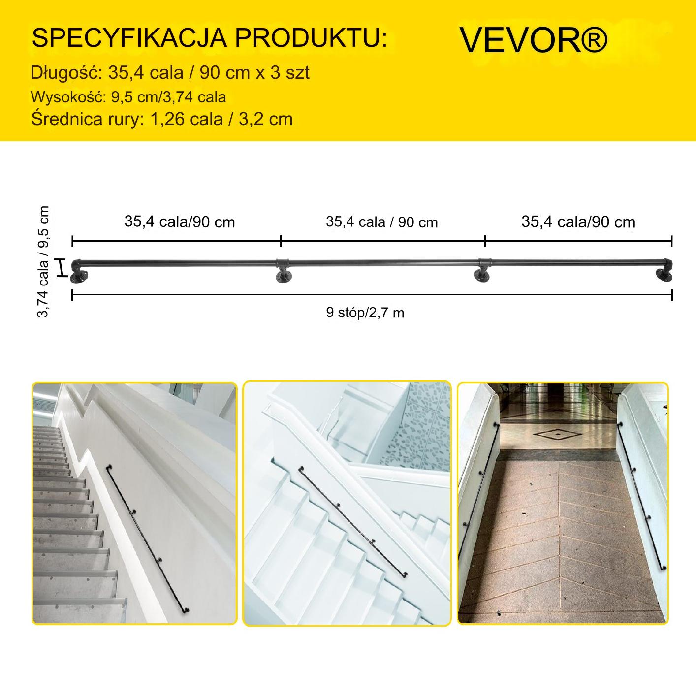 Poręcz Schodowa 2,7 m - obrazek 3