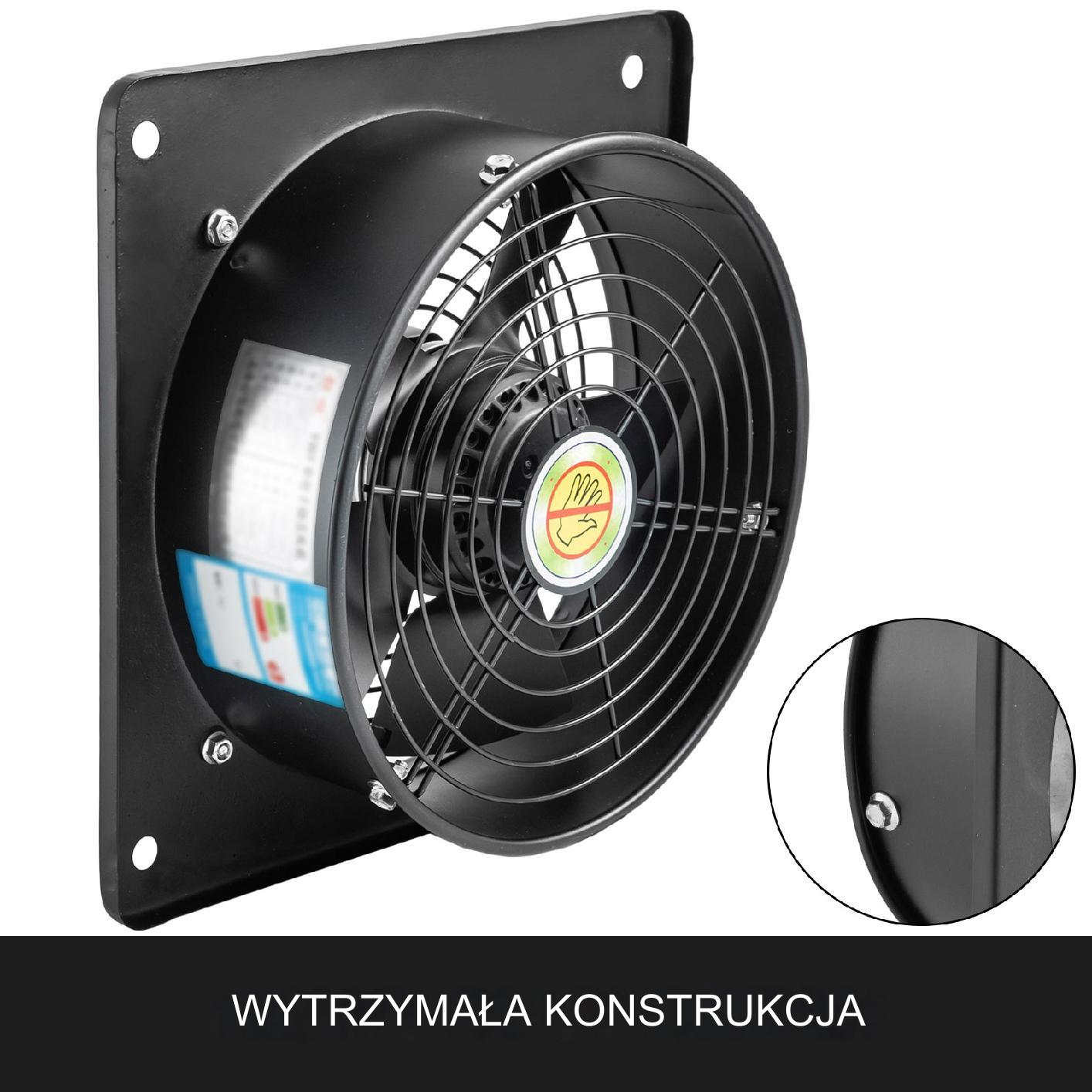 Wentylator przemysłowy wyciągowy 254 mm - obrazek 3