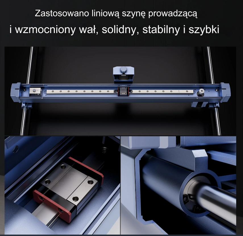 Grawer laserowy iKier K1 Pro Max 70W Combo z obudową - obrazek 4