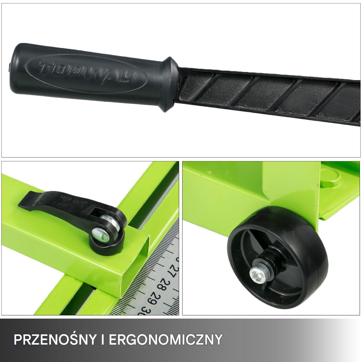 Przecinarka do płytek ręczna 100 cm, z laserem, do gresu/ceramiki - obrazek 7