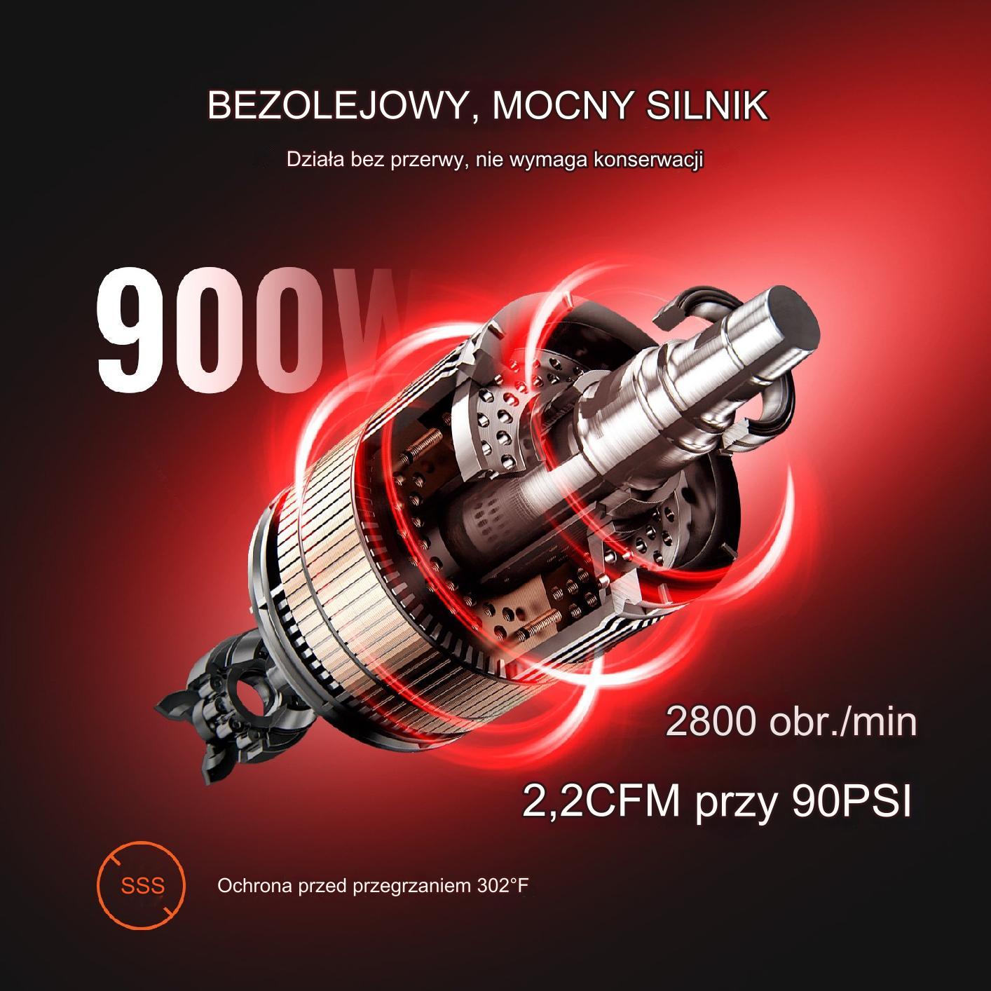 Sprężarka powietrza 18 L - obrazek 4